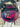 Colorful graffiti basketball shaped handbag